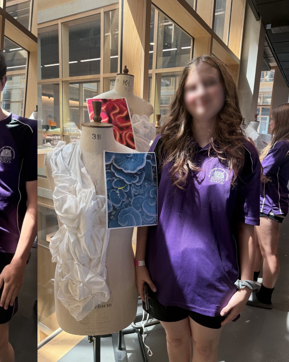 BuxtonSchInfo's tweet photo. Year 10 enjoyed a fantastic visit to the London School of Fashion during Personal Development Week, trying their hand at draping fabric on mannequins and exploring the world of fashion design. 👗🎨
#PersonalDevelopment #FashionEducation https://t.co/58G5YVojbJ