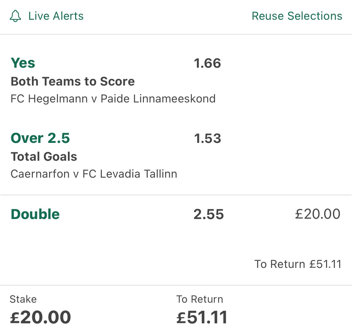 TermProfit's tweet photo. Pre game #1 💰 (Thursday)
 
@ 2.55 ⚽️

UEFA Conference League

💎 2 units 💎

HIT LIKE ❤️ if your on

Game 1 ⏰ 5.00pm
Game 2 ⏰ 6.30pm

(Stats posted below) 👇 https://t.co/omi2sA0Zjx