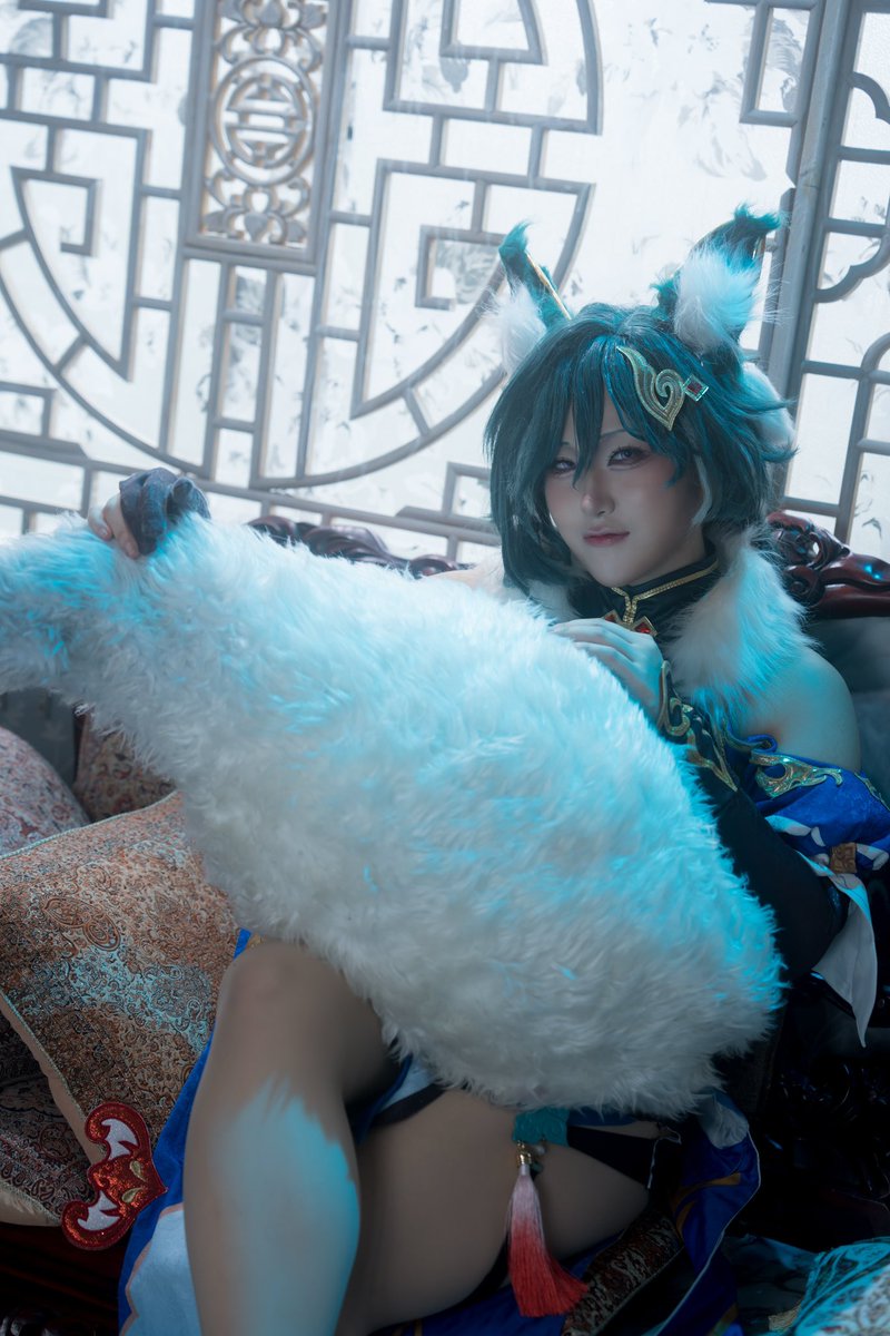 Niau_coss's tweet photo. Cosplay/コスプレ
崩壊スターレイル/HoukaiStarRail
御空/Yukong
📸:@kuonji_kaede
孤族にとって、尻尾の手入れは日常なの
#HoukaiStarRail #Yukong
#崩坏星穹铁道 #驭空 https://t.co/cL5nBYvRpr