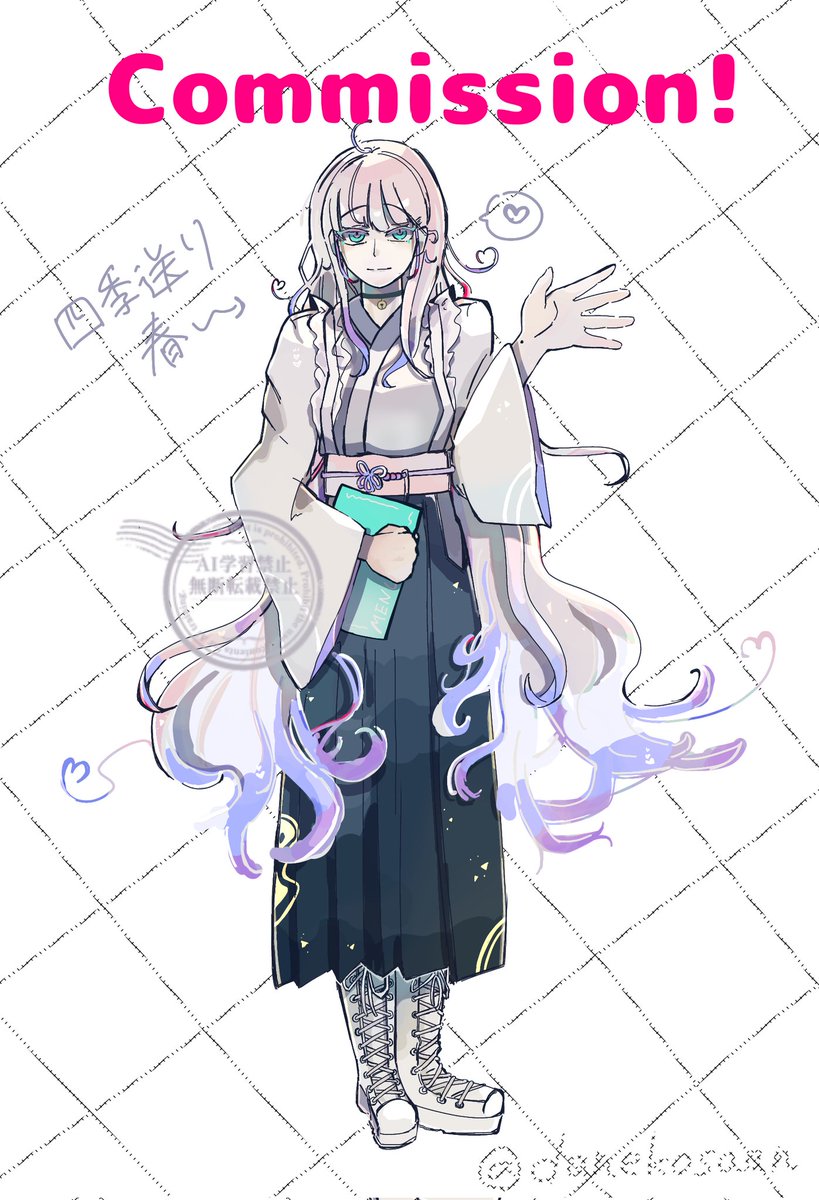 danekosaan's tweet photo. 【Commission】

アイちゃん
四季送り HO春

ご依頼ありがとうございました♡

毒ナイフぺろペろお姉様⬇ https://t.co/422jDVrWbp
