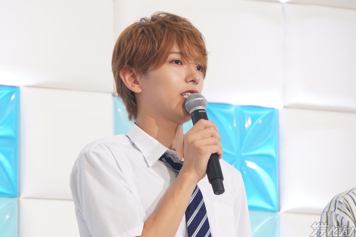 thetvjp's tweet photo. #深田竜生、小さい頃の夢を明かす
#ACEes メンバーからの差し入れ裏話も
＜#夏色の雲が恋と嵐をまきおこす＞

▼記事の続きはこちら
https://t.co/RiXlT908lj

@oshidoraEX #夏雲嵐 
#浮所飛貴 #田辺桃子 #羽田美智子 #井上肇 https://t.co/4Ylqd3l9MH