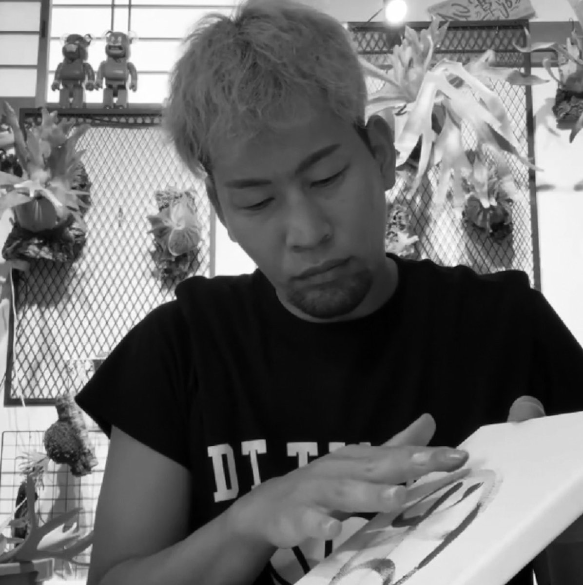 人生ではじめてアートを描いてみました。 バスケに対する想い、私生活