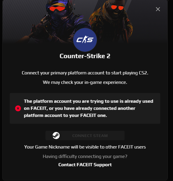 veledudu's tweet photo. Hello @FACEIT_Darwin I've been having this issue with my account. I deleted my faceit account in january and right now I wanna get back to it. The twist is that my steam account was linked to 2 faceit accounts. 1 that I made in 2015 for dota2 with my email and the other https://t.co/K21esQsjjC