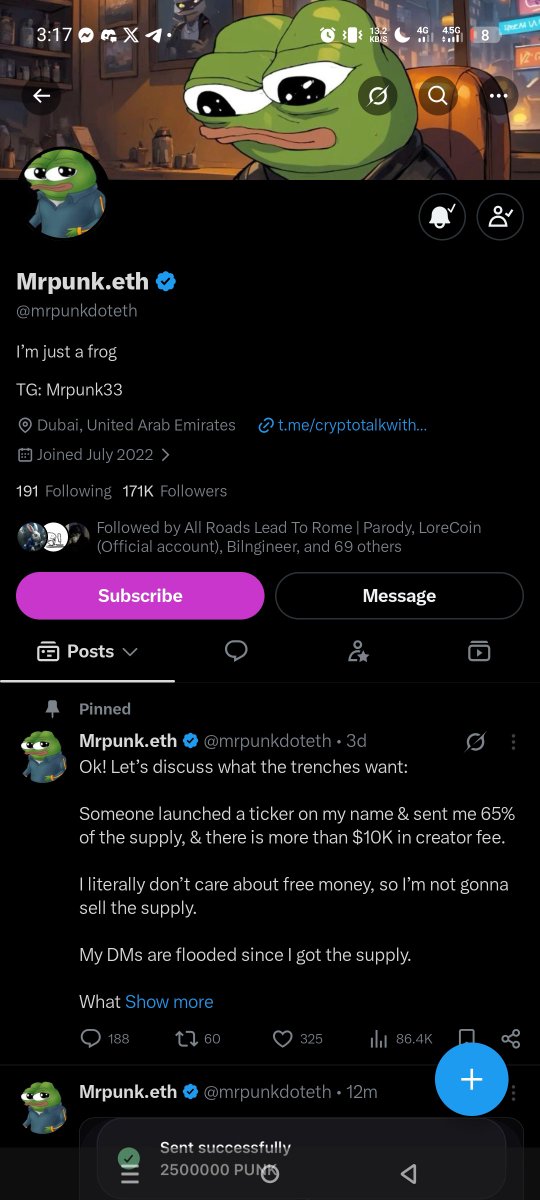 Mini_OnSoL's tweet photo. @mrpunkdoteth https://t.co/1epj63IezE