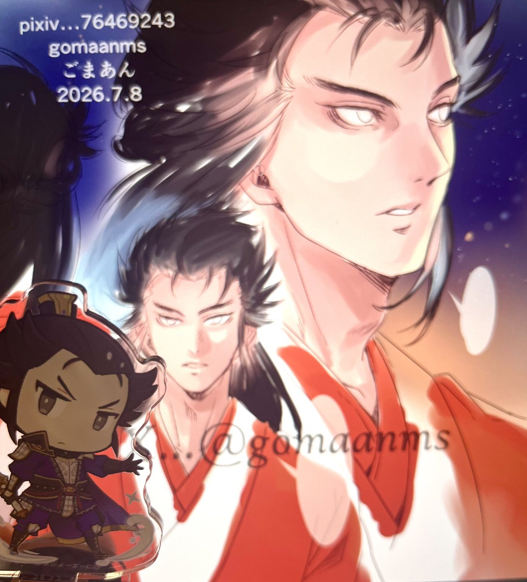 gomaanms's tweet photo. 下塗り途中ソソ様〜！ https://t.co/d5FNvQLq7d
