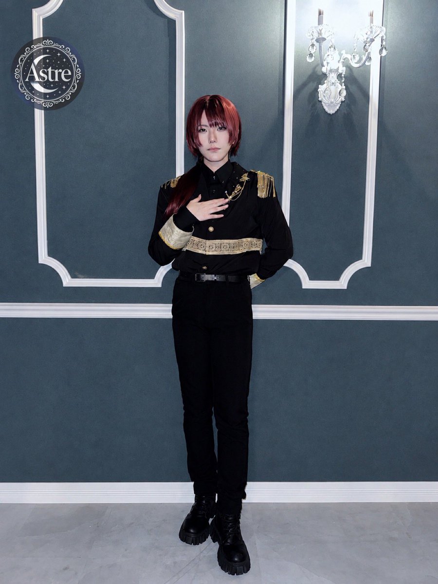 Astre__0's tweet photo. 🌙オリジナル制服ビジュアル🌙

いぶ（@ibu_Astre ）

オリジナル制服の新ビジュアル第2弾です
毎日1人ずつ公開していきます✨
next....？

#コンカフェ　#男装コンカフェ　#沖縄 #那覇 https://t.co/kKakzlUb3O