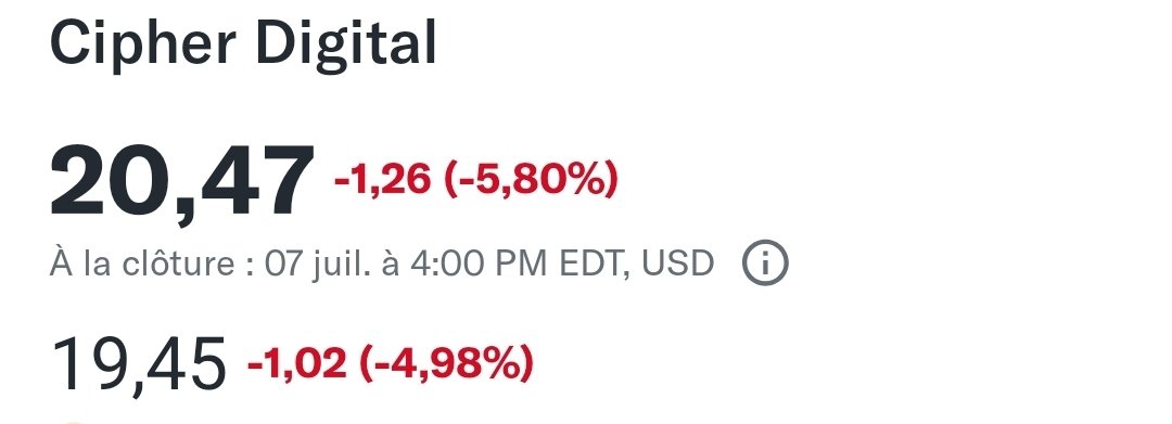 Sammy_Geneva's tweet photo. Just as I expected, we're moving toward my price targets. Slowly but surely $CIFR $IREN https://t.co/dmd3wuYdkI
