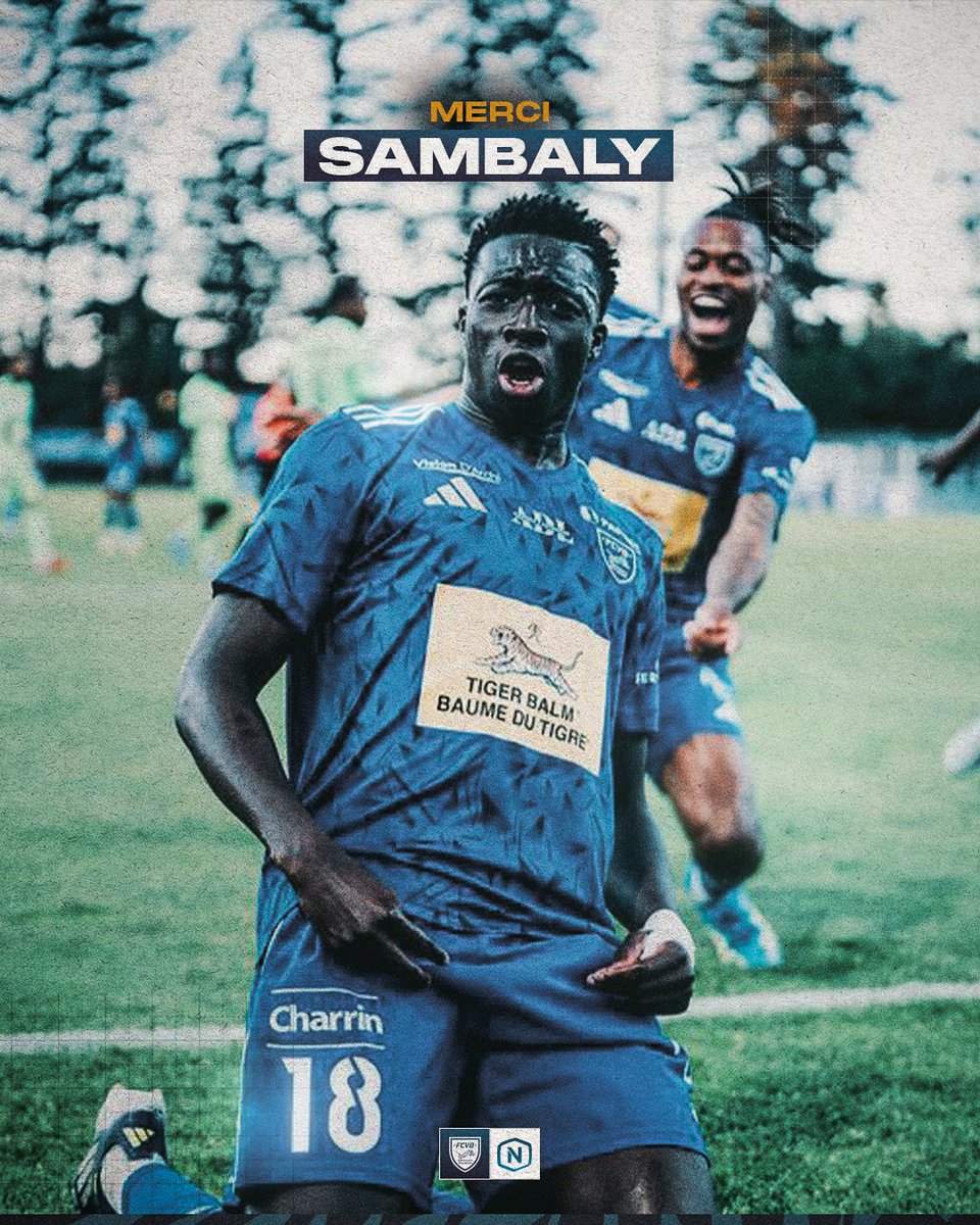 FCVB_officiel's tweet photo. 𝙈𝙚𝙧𝙘𝙞 𝙎𝙖𝙢𝙗𝙖𝙡𝙮 🤝

Après une saison sous nos couleurs, Sambaly s'engage avec Mantova, en Serie B italienne.

Un transfert qui reflète aussi l'ambition du club d'accompagner ses joueurs vers le plus haut niveau.

Bonne continuation Sambaly ! 👏💙 https://t.co/xPbBnExn28