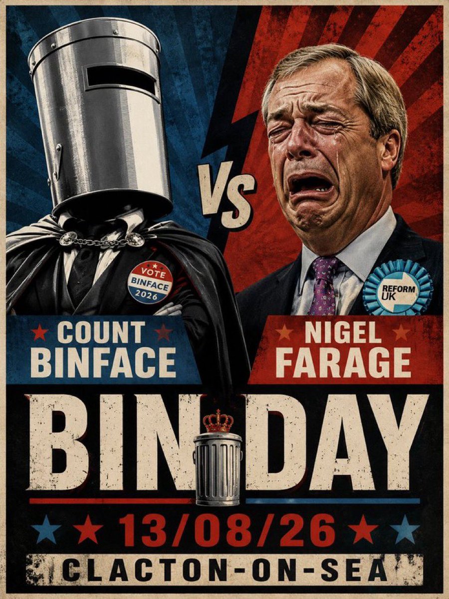 CrispianWheldon's tweet photo. @SuellaBraverman Vote #BinFace. Bin #FrogFace. 🙂 https://t.co/SQWjewzOtZ