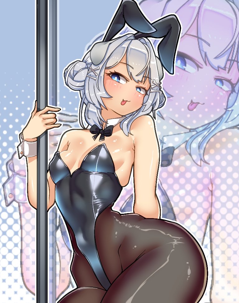unko_6t's tweet photo. ちっぱいフレンドにバニーを着せていこう

マヌカデフォってちっぱいだと思うんだけど違うの？ https://t.co/Ra0viKhyuX
