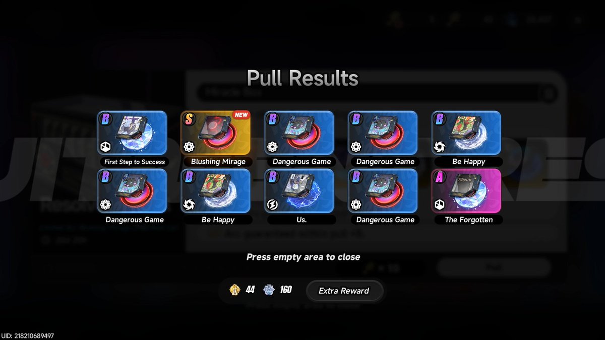 DragszD's tweet photo. EZ first 10 pulls #NTE https://t.co/OvoF7eXKdz