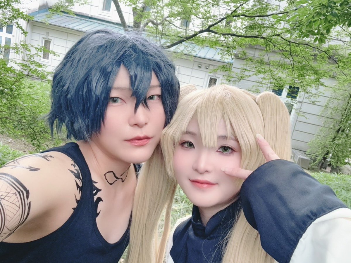 momo_s_0814's tweet photo. おそくほー
4年振りのホワイトちゃん〜〜！🤍
槐斗さんの棪堂と🫶🏻✨✨✨
久しぶりのコスめためた楽しかった〜〜！💕💕💕 https://t.co/V4veKeVKVf