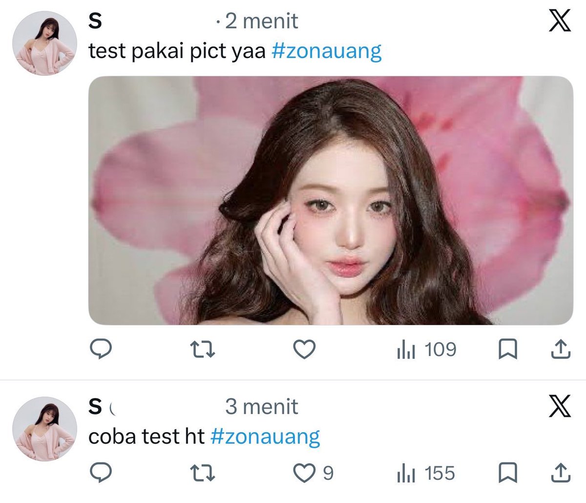 saltbreaf's tweet photo. wts inact f200 ber t gumoh masuk mt ht with hd warna pastel pale Sand Dune v email only @ random 65K / each qris #zonauang https://t.co/XhaL34z1XH
