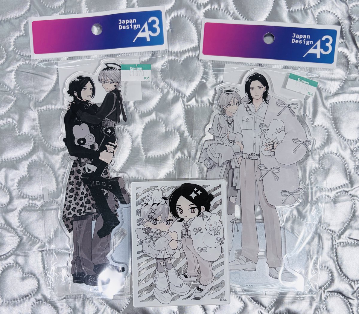 弱虫オメガは溺愛されたい アクリルスタンド 今井ゆうみ 日本橋1F】 弱虫オメガは溺愛されたい アクリルスタンドA/B 各¥1,870