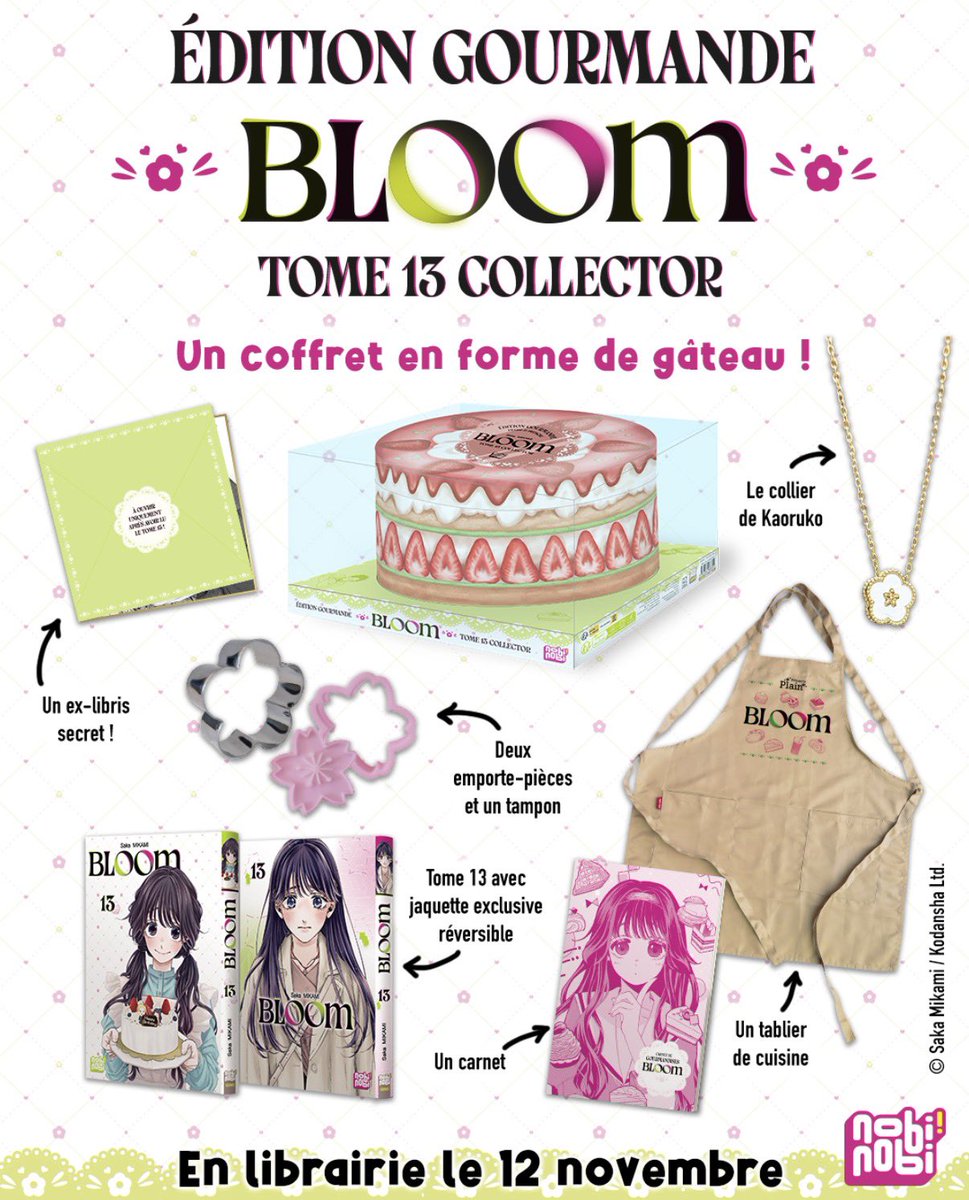 blackstosaki's tweet photo. ON EN PARLE DU COLLECTOR DU TOME 13 DE BLOOM ?? LA DINGUERIE https://t.co/OGlIMXYMqZ