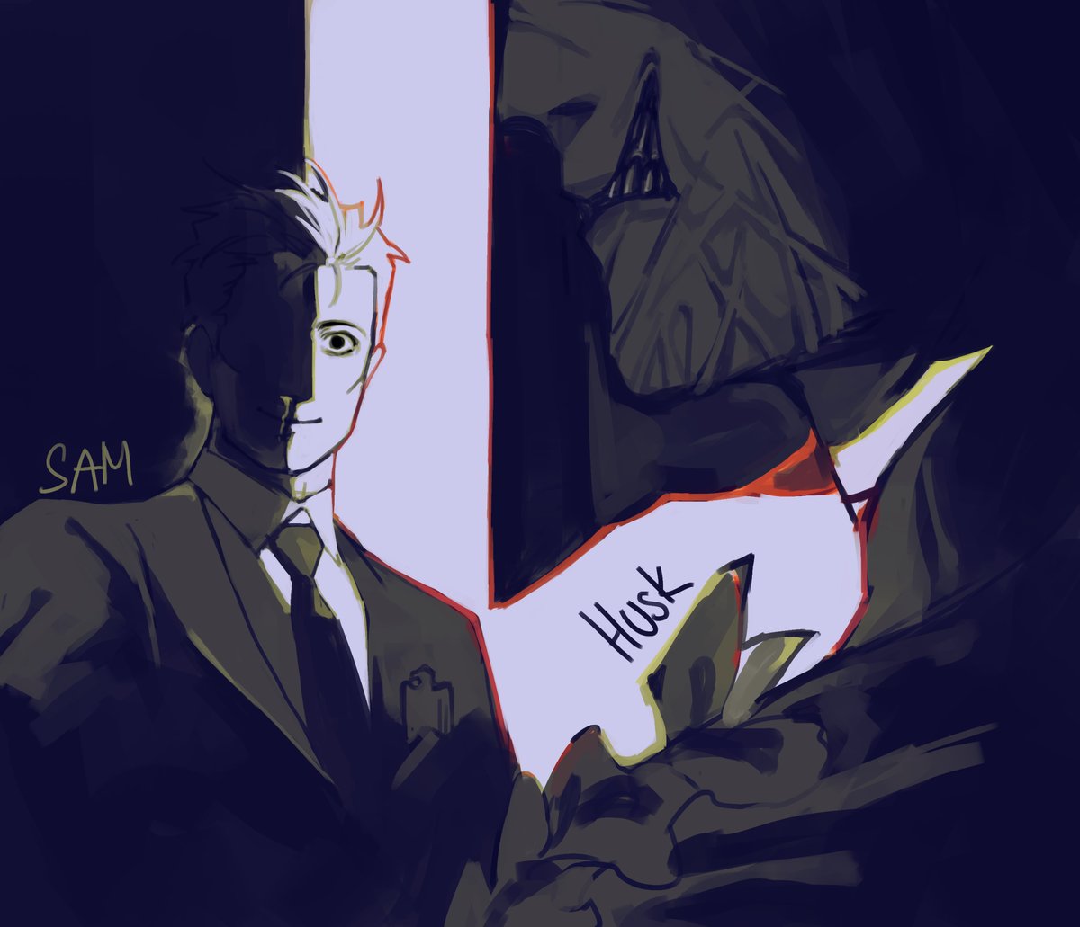 mayuurx's tweet photo. SAM Husk doodle #OC https://t.co/Laps5kr4cd