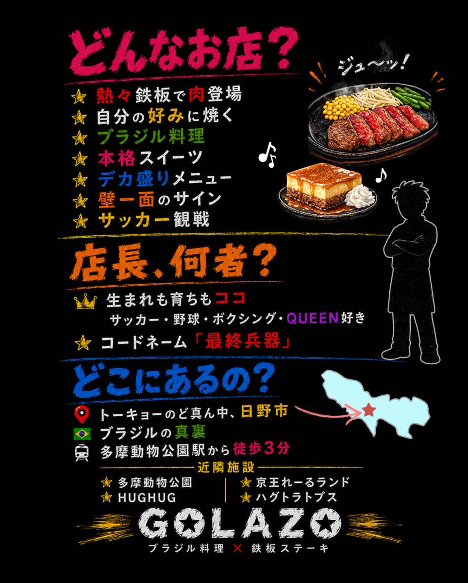 golazo_tama's tweet photo. 3年経つので改めて
お店の自己紹介
#拡散希望ＲPご協力お願い致します https://t.co/Dgf85K6Qaq