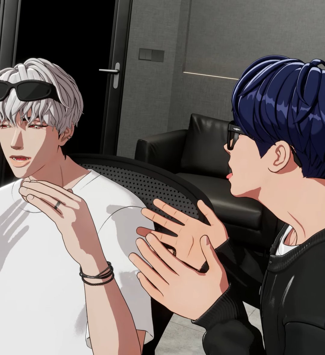 hikarieunby's tweet photo. Eunho logic is:

Horror movies/games, ghosts, angry Bamby = not scary
BUT
Yejun hyung's aegyo = A THREAT (😭) https://t.co/BMbsOFegbe