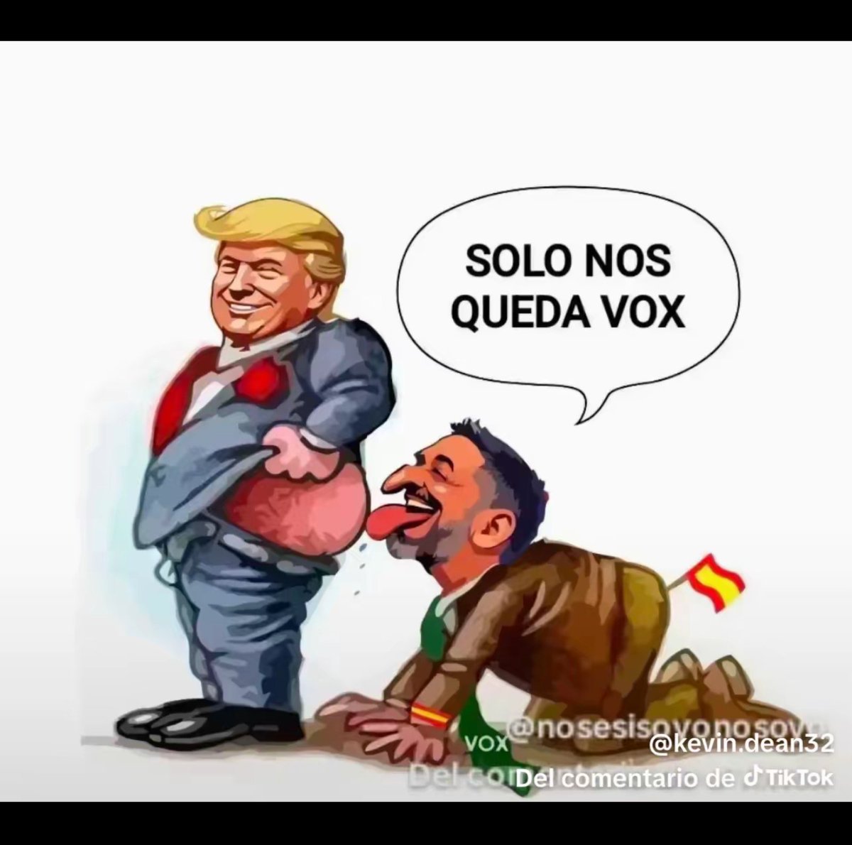 Zaapatillas50's tweet photo. @HumorSimpatico @La_SER No  me extraña   que   los lameculos  de  Trump,  estés ansiosos  por comerle  el culo.. y perder la poca dignidad  que tenéis.
Le compramos el.doble  , así  que  corte lo que quiera ellos pierden mas,,sin hablar de  las consecuencias  con Europa, https://t.co/PJCD20q0dH