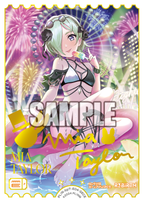 LL_cardgame's tweet photo. 🎈＼#ラブカ 新カード紹介✨／🎈

8月8日(土)発売「ブースターパック MELLOW MOMENT」に収録🎆
◤￣￣
ミア・テイラー ＜SECE＞
　　　　　　　　　　　＿＿◢

きらめく花火と夜景をバックに、夏を満喫するミアちゃんにご注目！💕

https://t.co/hSDTTDCq4y

#lovelive https://t.co/xQ9uZ2Vv16