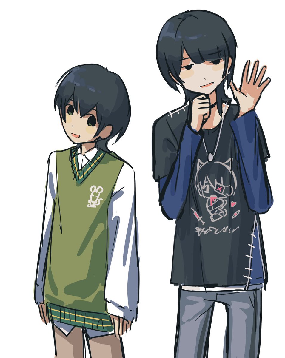 wobbuu's tweet photo. midori &amp; minato! https://t.co/GrIPT7Xbvd