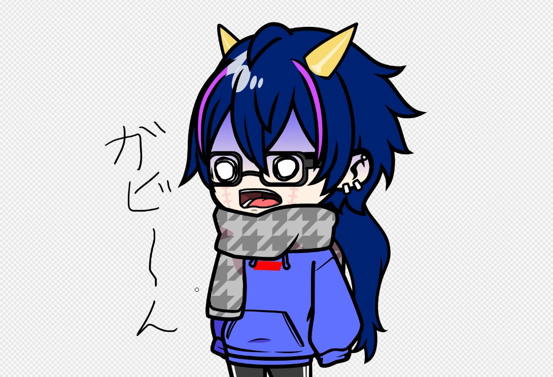 Garyuin_Numa's tweet photo. いつも使わせていただいているミニキャラ制作サイトのガイドラインを見たら「(いい感じの)加工・加筆OK」とのことで
サイトでは作れない表情差分を色々と作ってみようと思います。
まずは小手調べにガッカリ。
#CHARAT https://t.co/hGEfcX323z