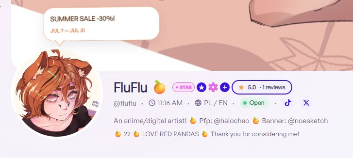 Fluss2112's tweet photo. Received my first 5-stars review on https://t.co/chEhTDunO0 !! :3 https://t.co/gVZQr0d7lA
