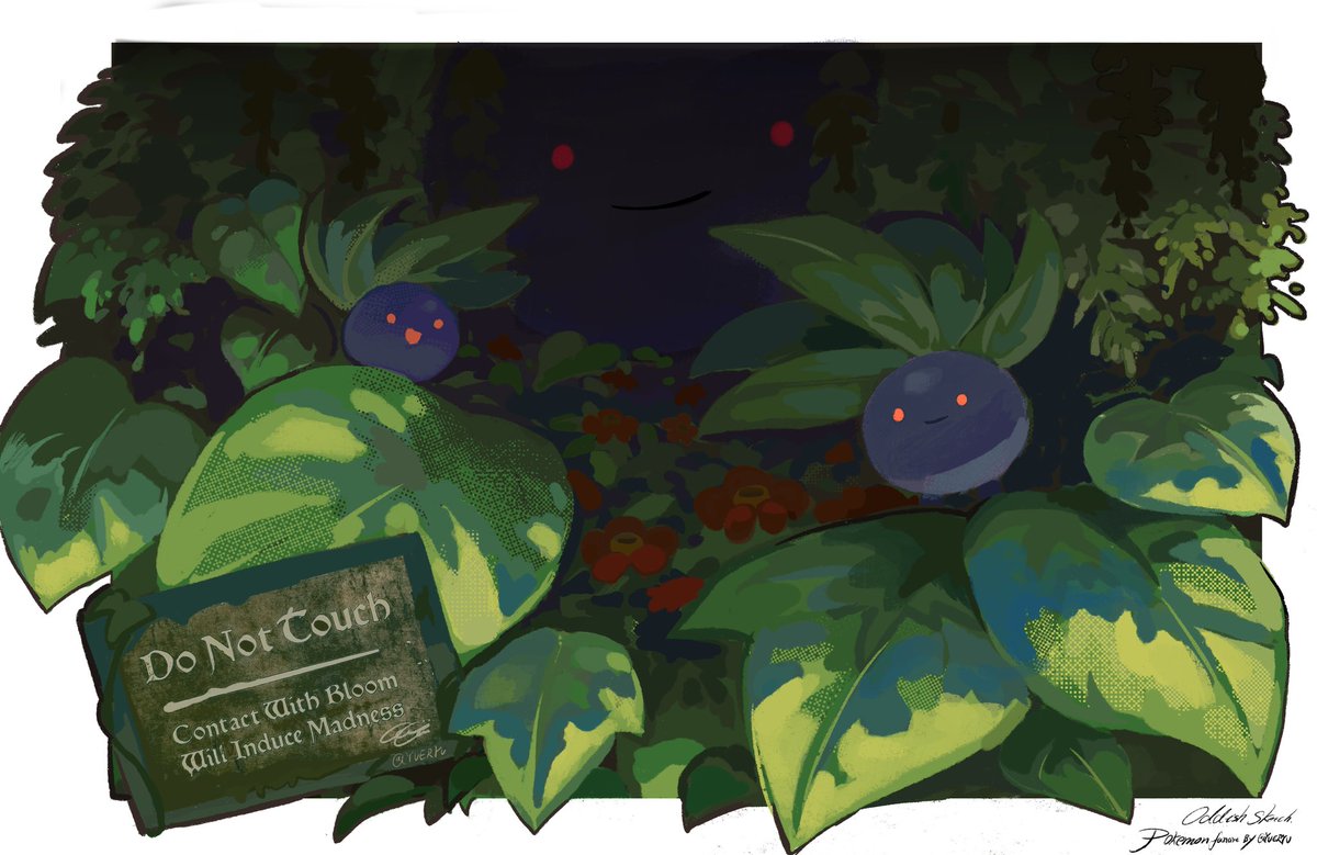 taroyuer2's tweet photo. “有毒植物”🌿
🔴               🔴
            
 #fanartㅤㅤㅤㅤ #ポケモン #Pokemonartㅤ #Pokémon 
#ナゾノクサ https://t.co/TgxDo7Vtov
