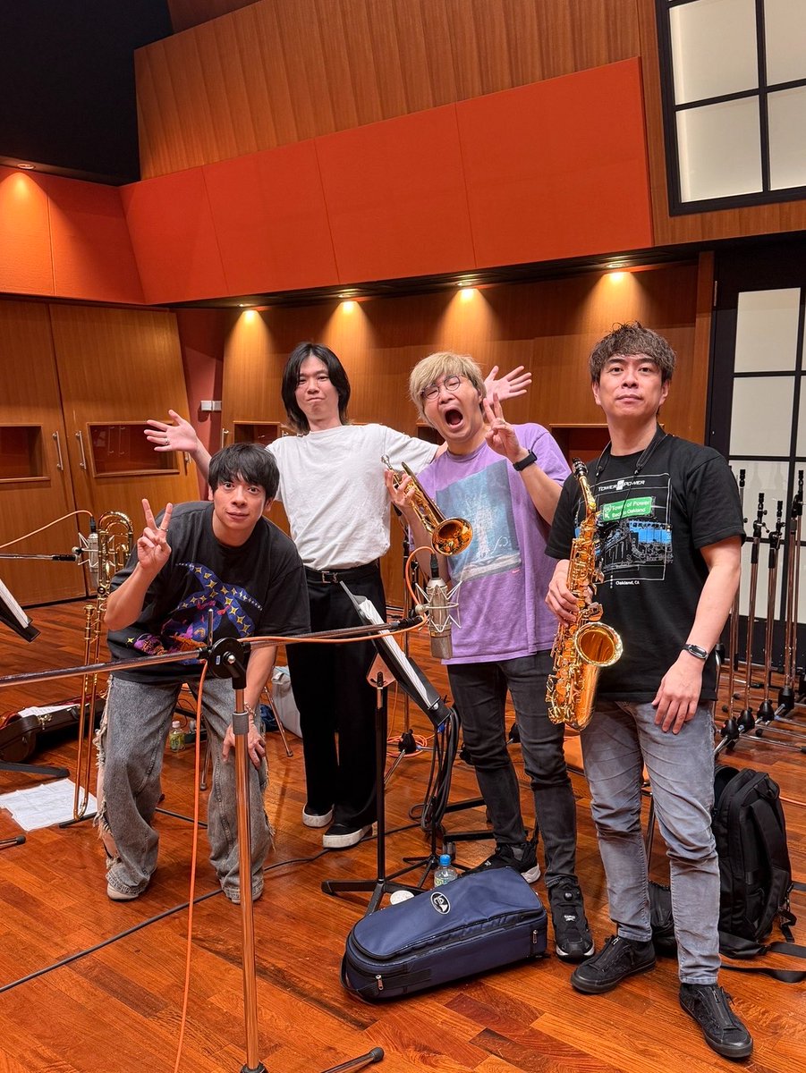 hannobu's tweet photo. ブラスアレンジお手伝いしました！！
めっちゃ良い曲です🙆
センスの塊が凄いです🎶💥

https://t.co/LftIOPtX8u

#SnowMan
#グッタイム https://t.co/4u1WCjSgAh