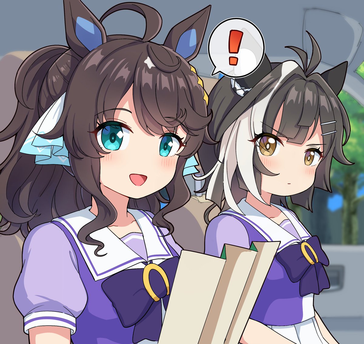 Takiki2828's tweet photo. 迂闊に車のドアを開けてしまったクマ

#ウマ娘 https://t.co/ppryhSSzhV