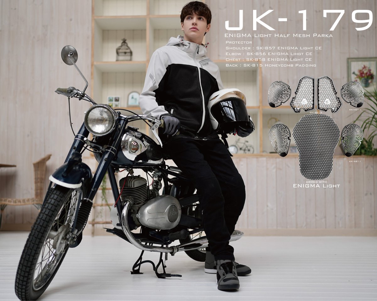 コミネ(KOMINE) バイク用 3点 ジャケット2着＋ジーンズ 1着 Komine Co.,ltd.＜Official＞ / 株式会社コミネ ＜公式＞ (@KOMINE1947