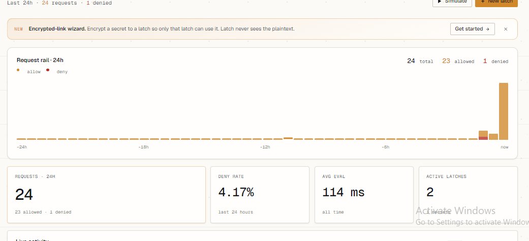 donlyash's tweet photo. run my first latch test 

it was definitely not easy to understand policies and how it work 

i simply run site visit requests and get output run pretty well, wanted test more but my codex hit the limit

will try to test it more in coming days I just got it like 2 hours ago lol

@RialoHQ it will be very helpful if there was a document or something to understand how it works not just tutorial on site