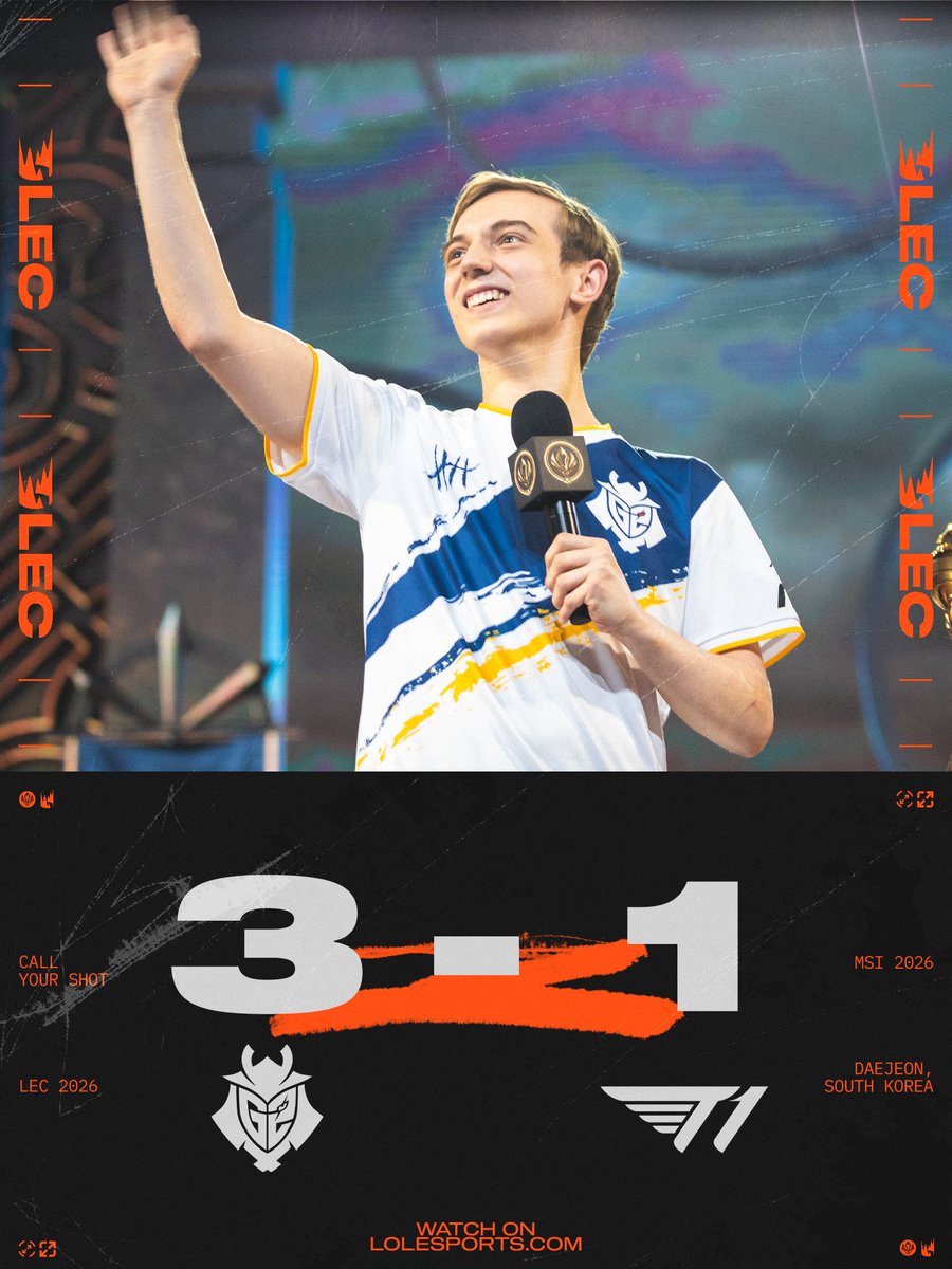 LEC's tweet photo. IT'S STARTING TO FEEL LIKE 2019 AGAIN https://t.co/DuhGEdH8xn