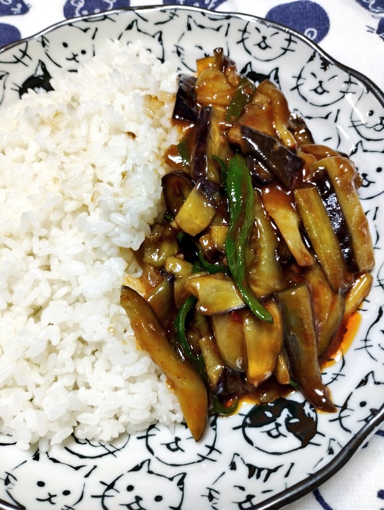 ragdoor's tweet photo. 麻婆茄子🍆 https://t.co/u6C419VB2W