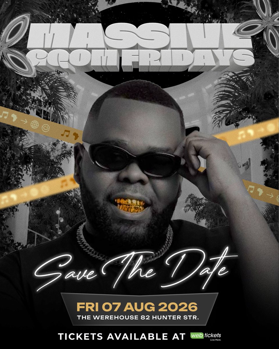 MasiveQ's tweet photo. YIZ’IKHATHI MASSIVE GQOM FRIDAYS RETURNS🔥

We’re taking things to a whole new level with BIGGER ENERGY ,LOUDER GQOM &amp; UMDANSO OMASSIVE ! 💃🏽🕺🏽

🚨SAVE THE DATE🚨

COME ON LET’S DO THIS 🤺
📍 THE WAREHOUSE
📆 07 AUGUST

#MASSIVEFRIDAYS 
#WEREHOUSE
#GQOMCULTURE
#MASSIVEDJ https://t.co/0hdgEIeF7k