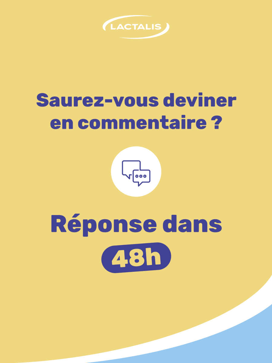 groupe_lactalis's tweet photo. 💡Vous pensez tout savoir sur Lactalis ?
Tout au long de l'été, découvrez notre quiz et tentez de répondre à nos questions.
💬 Partagez votre réponse en commentaire et restez connectés : la réponse sera dévoilée dans deux jours ! https://t.co/lfBgbZeUsf