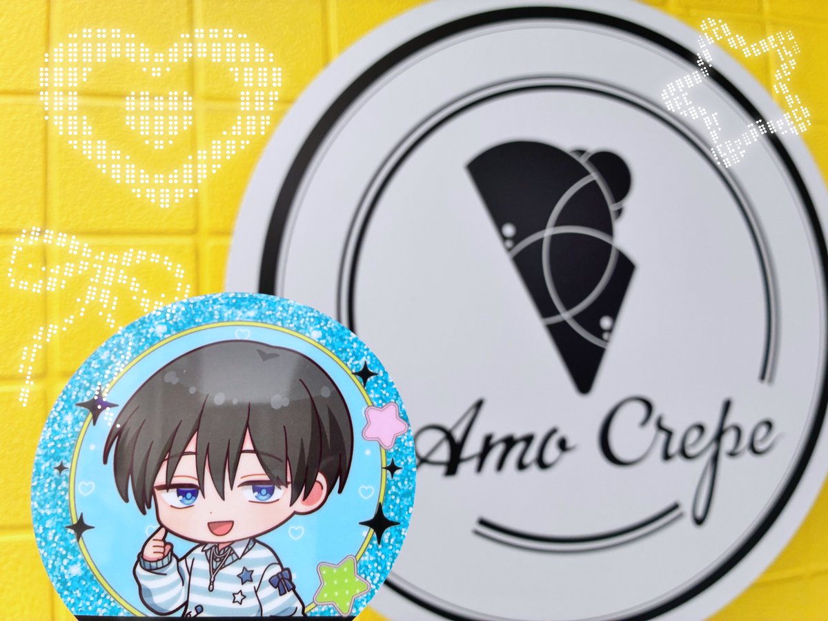 AmoCrepe's tweet photo. TVアニメ『#多聞くん今どっち！？』in AmoCrepe💖

本日もLINE整理券を用いたご案内となります。
整理券は10時30分より受付開始です。
※整理券は店頭でもお取りいただけます。

#Tamon_anime https://t.co/AHhk61iwgF