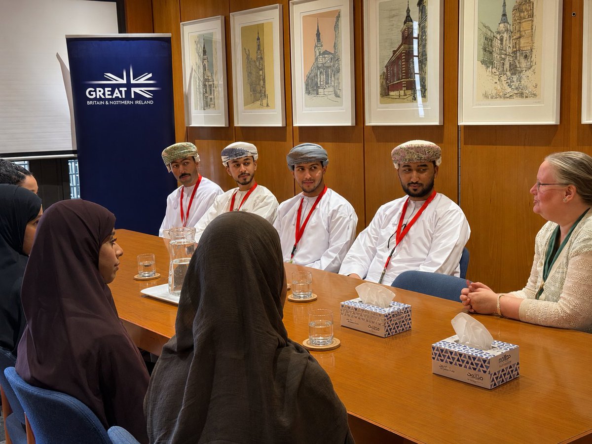 UKinOman's tweet photo. Wishing young Omani participants every success at the London International Youth Science Forum (@LIYSF) 2026.

Their participation highlights the talent and ambition of Oman’s next generation and reflects the strength of the UK–Oman partnership in science and innovation. 🇬🇧🇴🇲🔬✨ https://t.co/I2dq8QStUg
