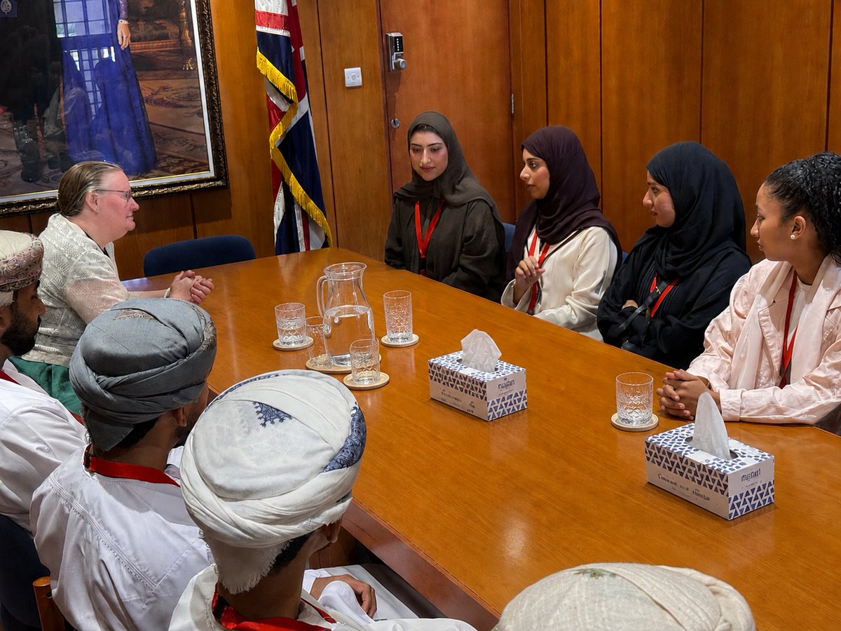 UKinOman's tweet photo. Wishing young Omani participants every success at the London International Youth Science Forum (@LIYSF) 2026.

Their participation highlights the talent and ambition of Oman’s next generation and reflects the strength of the UK–Oman partnership in science and innovation. 🇬🇧🇴🇲🔬✨ https://t.co/I2dq8QStUg