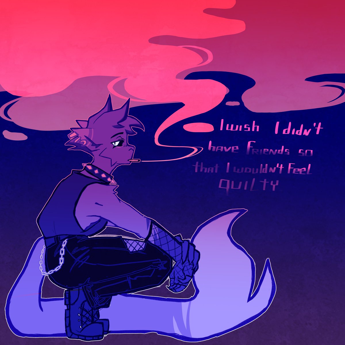 SparksofPaint's tweet photo. A drawing I never shared before <3

#Catnap https://t.co/zjZgJlqWqI
