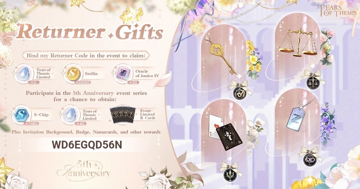 zed_aroha's tweet photo. #TearsOfThemis has prepared a Returner Gift for you! Come back and join the Special Event! Bind my Returner Code (code) to claim your rewards!Download Linkhttps://hoyo.link/081qBBAd https://t.co/y5e2J8wjpw