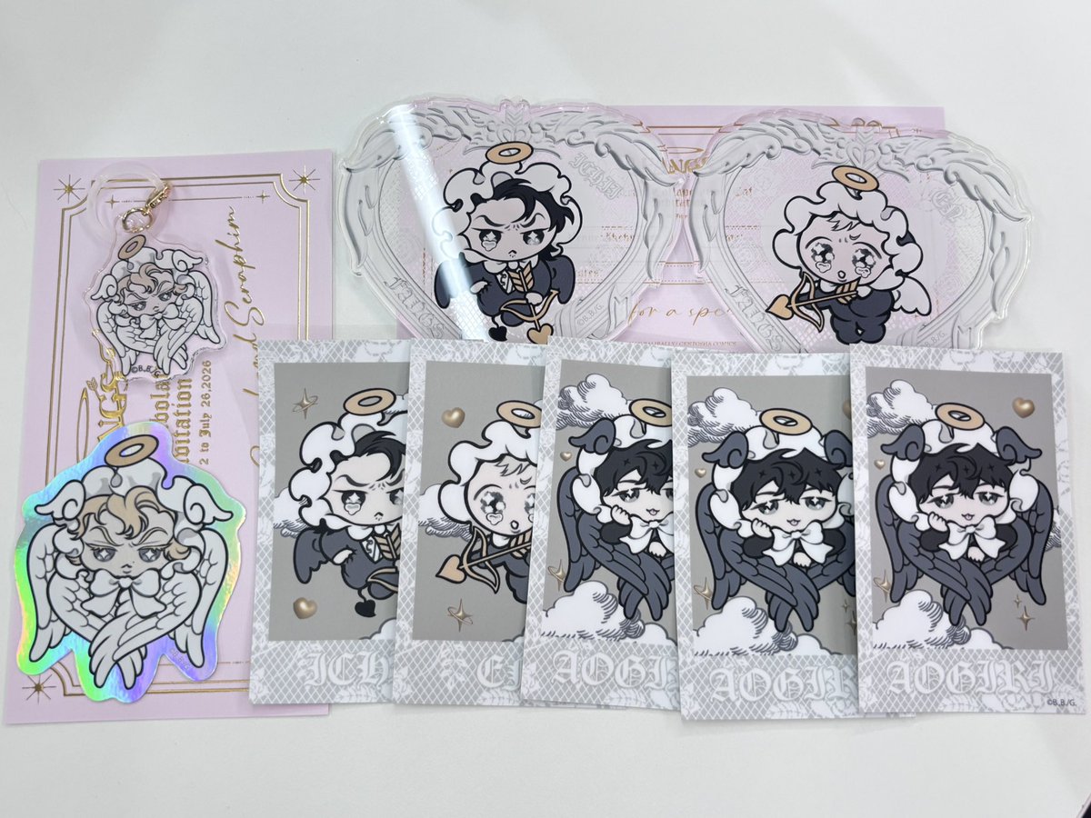 Revaletorefle's tweet photo. 【交換】FavoteriA FANGS ファボテリア　コースター　ステッカー　めじるしちゃーむ

譲：写真1
求：スギ(ステッカーホロとの異種交換探しております)
本日、池袋手渡し、7/14池袋手渡し、郵送にて交換可能で。お気軽にお声掛けくださいませ。 https://t.co/CJI91Tmykf
