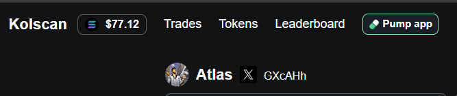 atlascandle's tweet photo. Finally on Kolscan https://t.co/4S7x1RhLO9