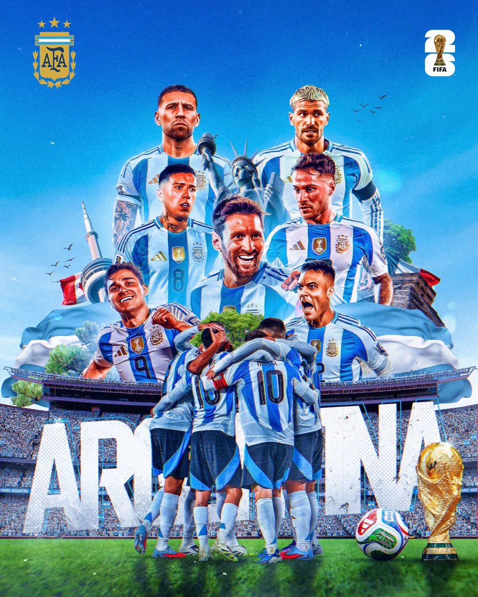 TnisGrafix's tweet photo. Messi and his boys keep pushing 🐐🇦🇷
#smsports #sportsdesigner https://t.co/3yFEPUqwMF
