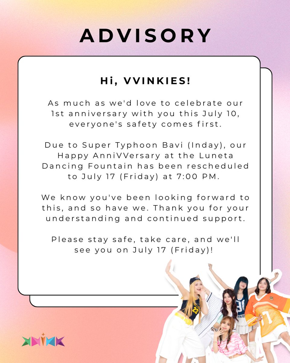 VVINKph's tweet photo. ADVISORY 😉

#VVINK https://t.co/uqBoGyWmQC