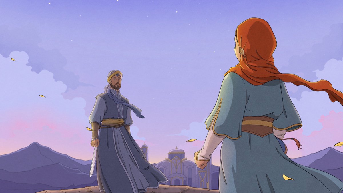 petergouldart's tweet photo. Salam friends!  Excited to drop our first Tales of Khayaal animation teaser this weekend inshaAllah 💚 Our dedicated artists, illustrators and animators have been working tirelessly and passionately for our human-led process.  In an era when AI prompts can quickly generate derivative generic output, we are focussing on heart-centered storytelling and original visual design in all of our characters, settings and assets.

Follow at https://t.co/MRhUX2hang - We're soft-launching in Istanbul and will share the link here once live.  Please support us by commenting & sharing - but mostly reading Book One and leaving a review on Goodreads and gifting to friends.  Alhumdulilah we have a beautiful active community growing, including on Discord, and with amazing feedback from around the world arriving from all ages and backgrounds.  

ps. Book Two dropping in Q4  👀😊