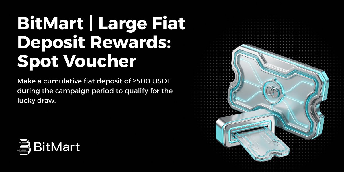 BitMart_es's tweet photo. 🎁 [BitMart] ¡Campaña de depósito en moneda fiat! 

La oportunidad de obtener USDT y cupones de descuento en comisiones de trading al contado (spot) ✨

🧵 https://t.co/JxWi0vMMzw