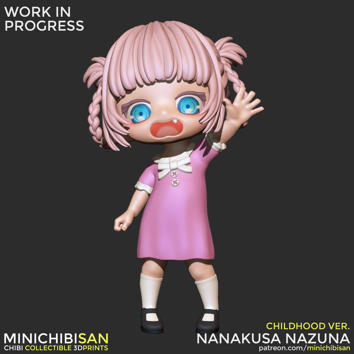 minichibisan's tweet photo. Trying something different. 🥰
#WIP #NanakusaNazuna #CalloftheNight #ChildhoodVersion
#rkgk #七草ナズナ #よふかしのうた https://t.co/3FIC6uT3bq