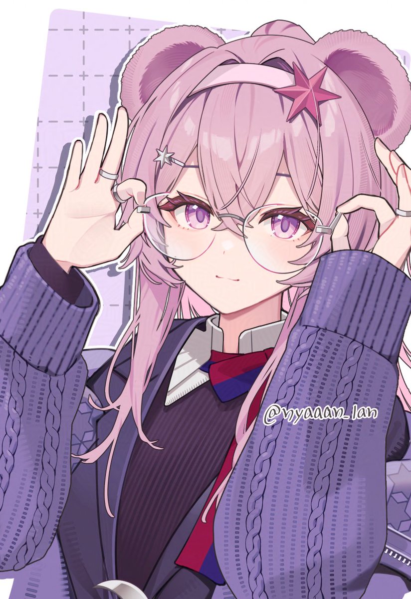 nyaaan_lan's tweet photo. 眼鏡リン・ユーシャのコーデありがとうの絵
#アークナイツ #明日方舟 https://t.co/2NgKukrA3y