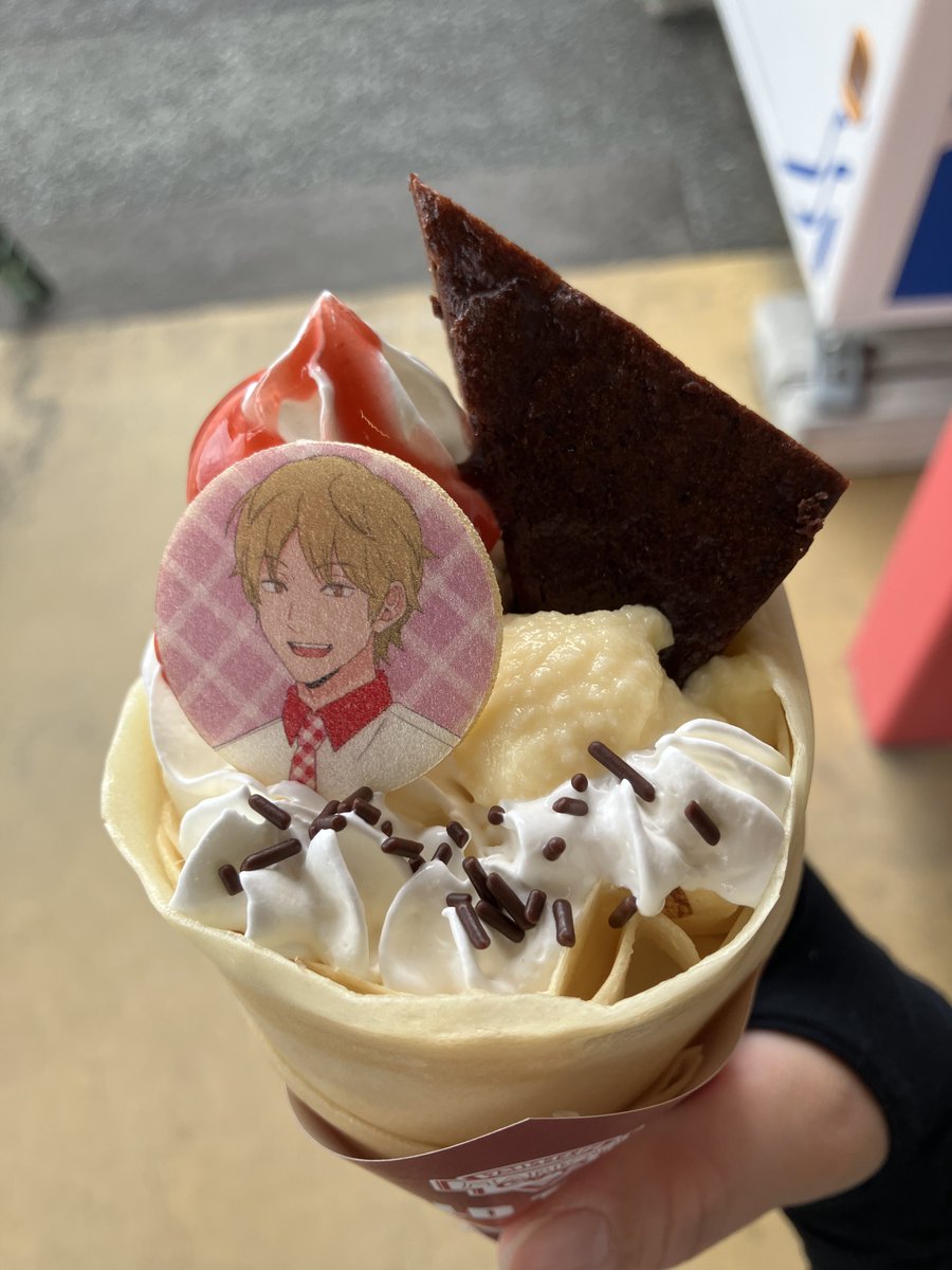_sora_oto's tweet photo. ポポラ行って食べてきた☺
鳥丸と迅さんの方も気になったけど、出水で。
#ワールドトリガー
#マリオンクレープコラボ https://t.co/XKMvOMhv5W